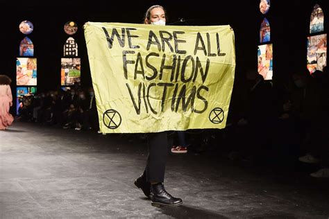 Protester Crashes Dior Runway Show During Paris Fashion 